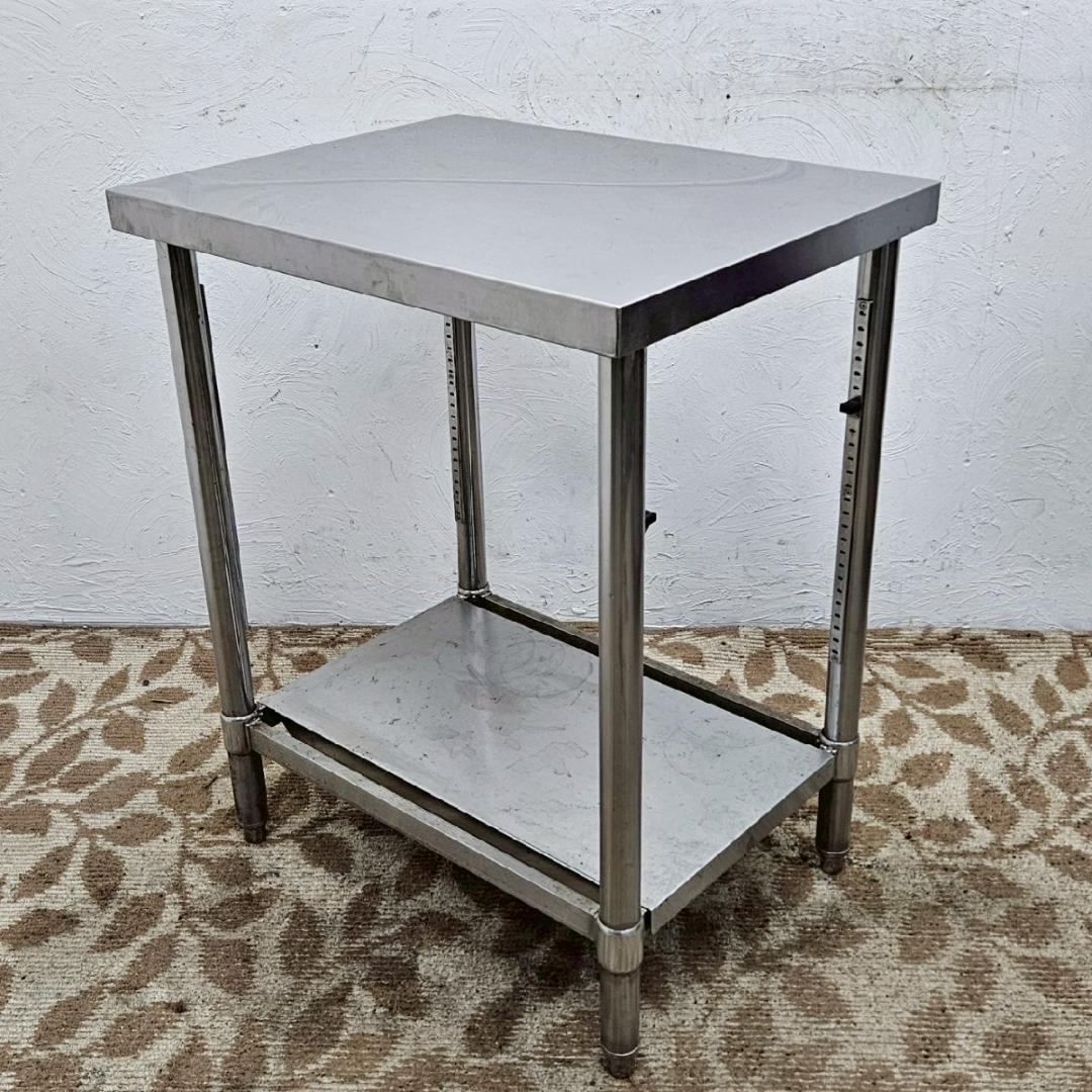 ステンレス 作業台 W630×D490×H800mm 業務用 厨房 調理台