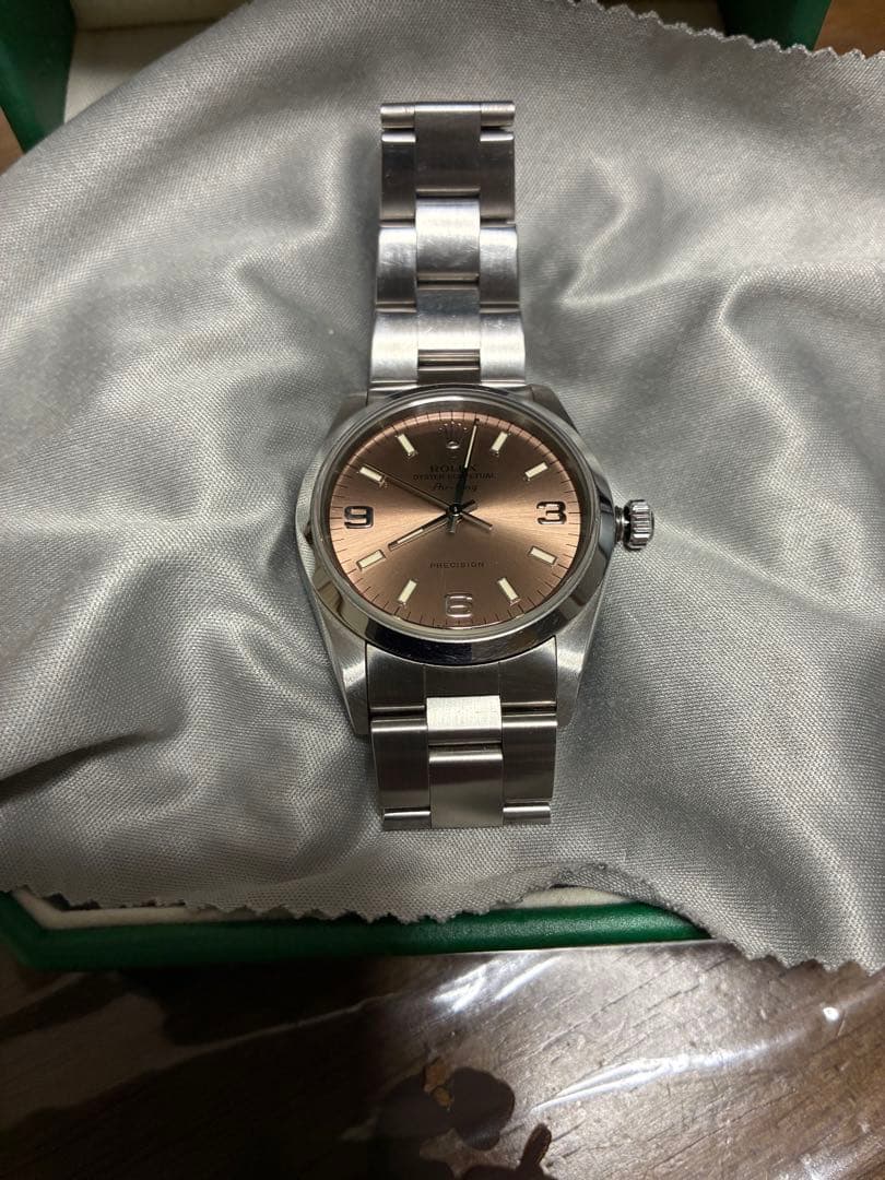 自動巻き ステンレススチール 時計 ローズゴールド