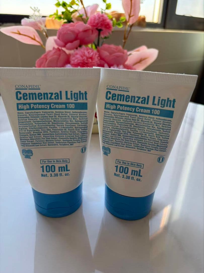 ★韓国最新版★セメンザルライトクリーム 100mL 2本セット