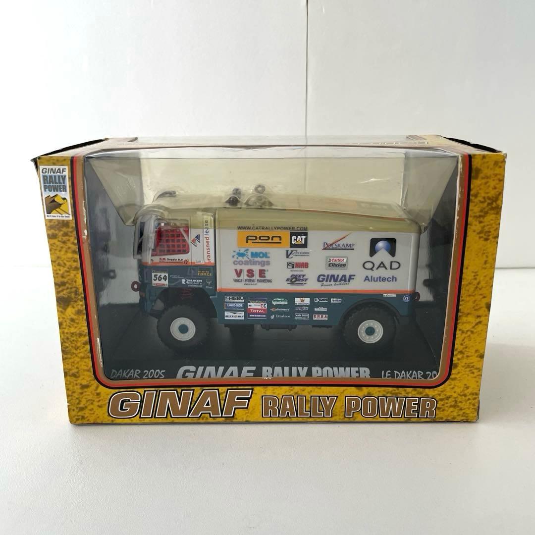 【超希少】ミニカー トラック GINAF ダカール　200S 1:43スケール