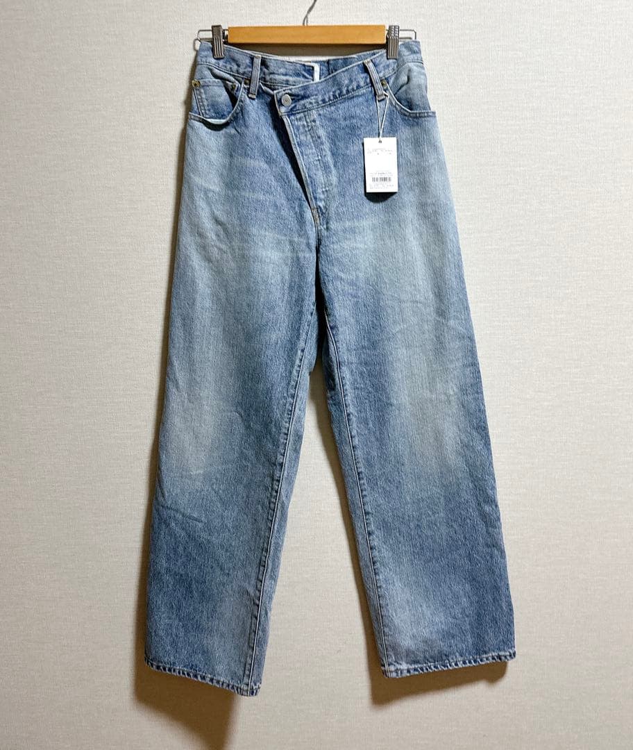 新品タグ付き♡Ungrid リメイクデザインルーズデニム 26