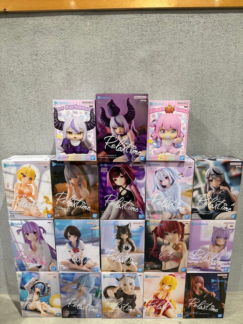 新品未開封 ホロライブ プライズフィギュア 18点まとめ売り