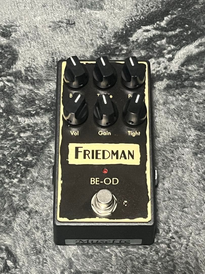 Friedman BE-OD フリードマン　ディストーション　オーバードライブ