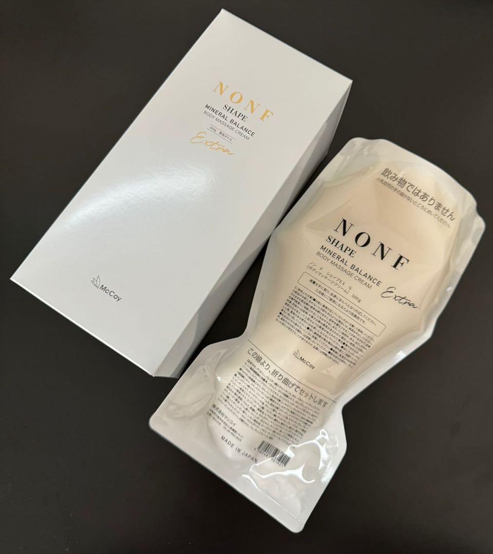 McCoy マッコイ シェイプ EX ボディマッサージクリーム 500g＋ボトル