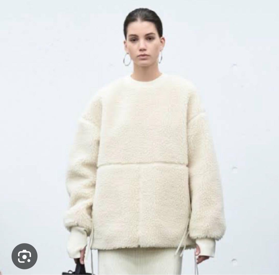 HYKE ボア プルオーバー