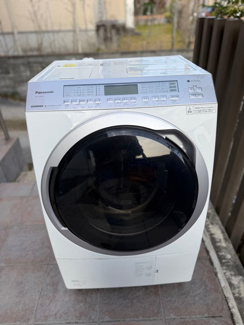 Panasonic ドラム式 洗濯機 乾燥機 NA-VX85E8L-W