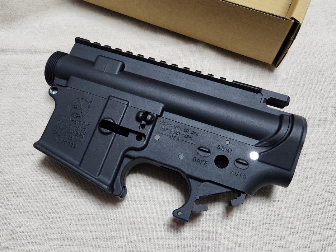 【新品】Z-parts PTW　鍛造　レシーバー　セット　コルト　刻印 Zparts PTW用 鍛造レシーバーキット