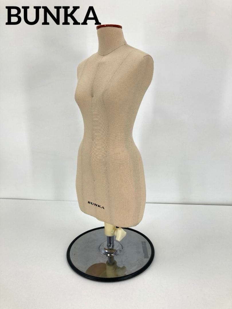 文化服装学院　BUNKA　ミニトルソー　ボディ　ベージュ 文化型ボディ｜文化購買事業部の縫製用品・服飾資材・教科書通販