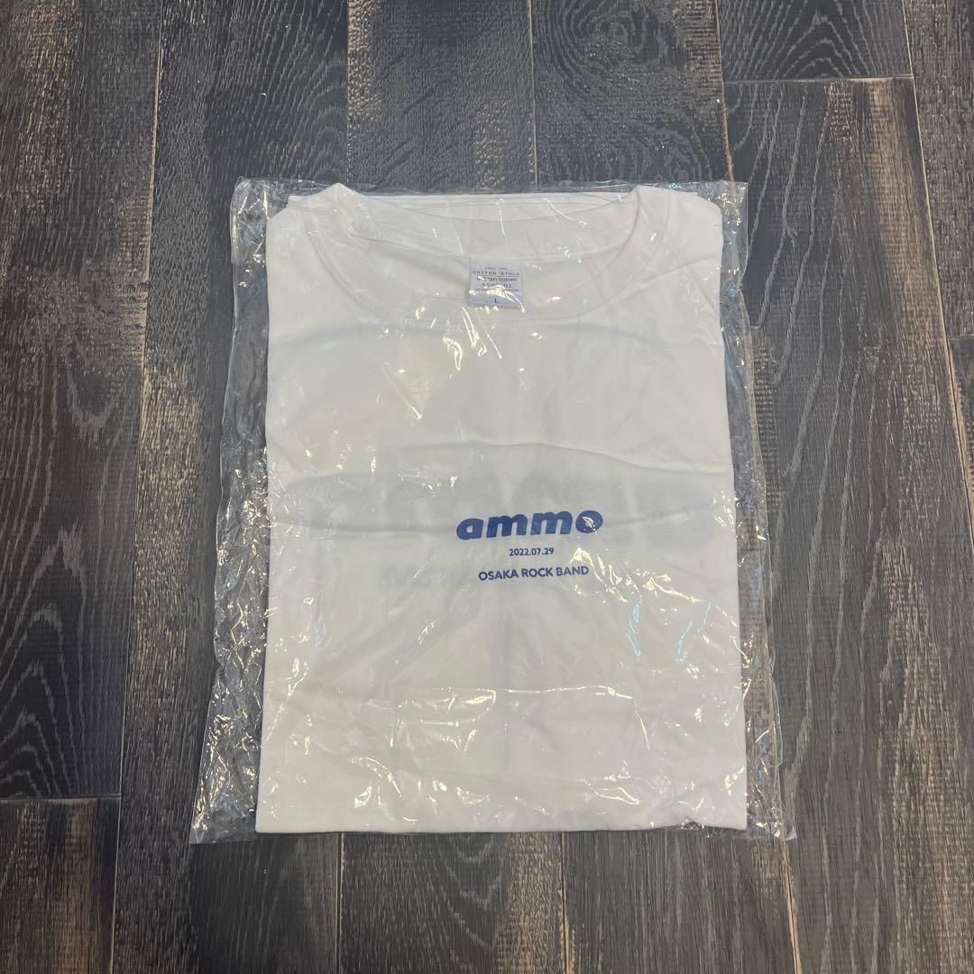 ammo Tシャツ 07/29会場限定 物販のお知らせ 】 2025.07.26〜 ◉ammo Nstlz Tee ◉ammo LIVE photo