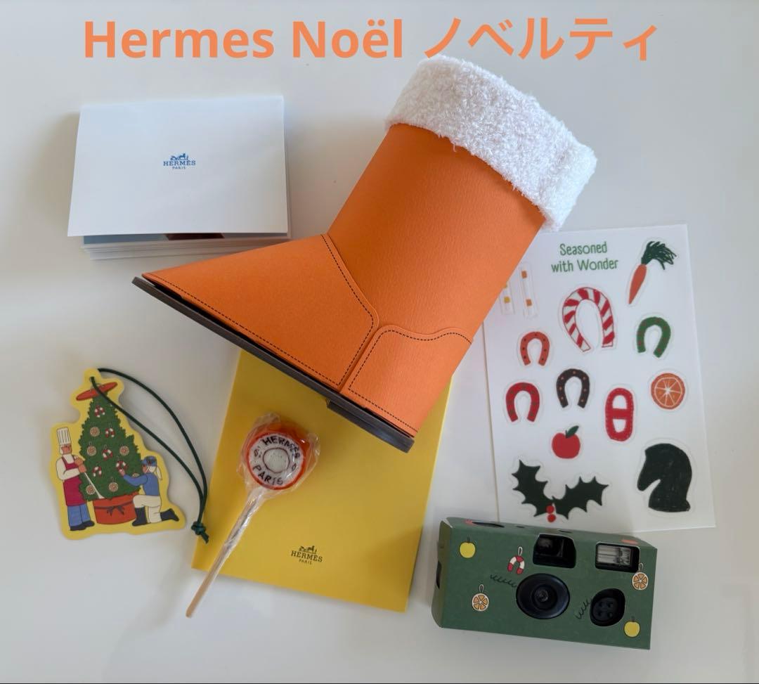 Hermes エルメス Noël ノエル カメラ フォトフレーム　ノベルティ