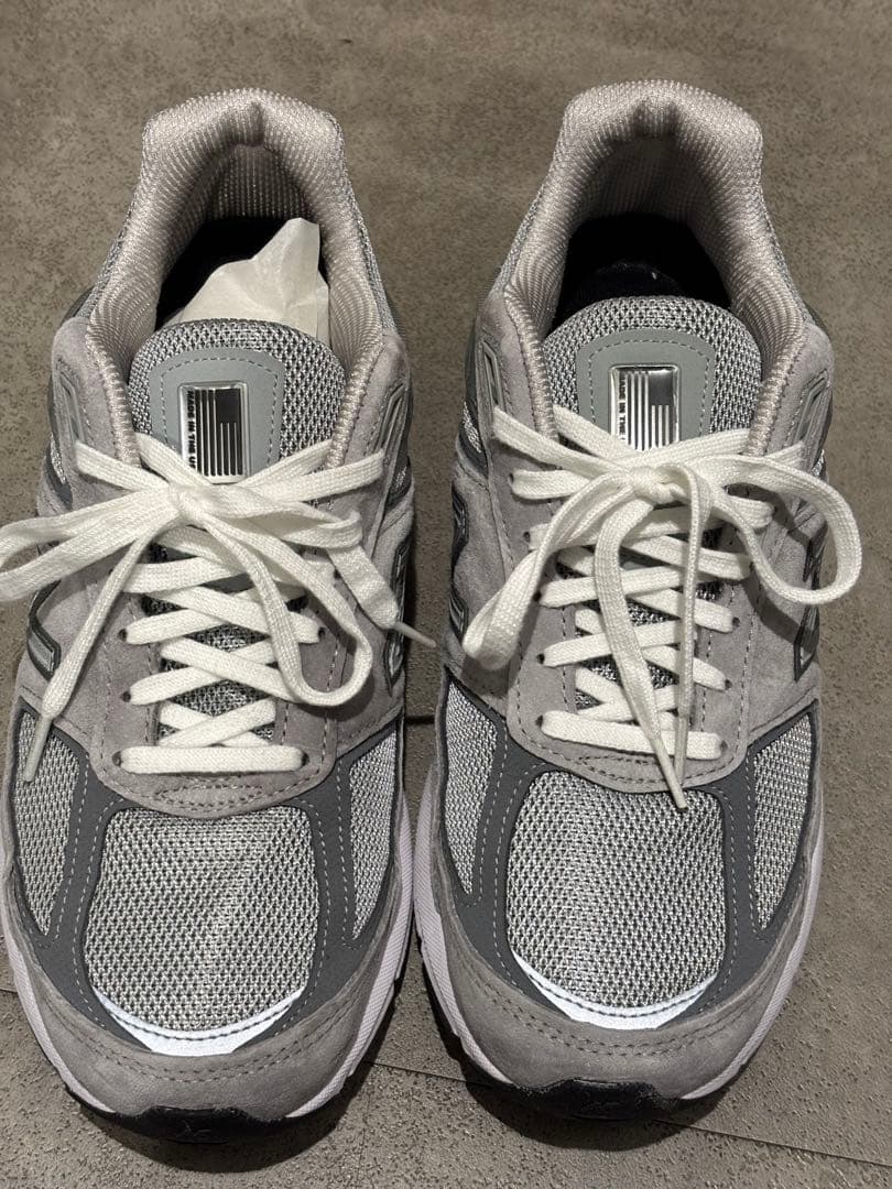 New Balance 990v5 25.5cm4E グレー 箱タグ付