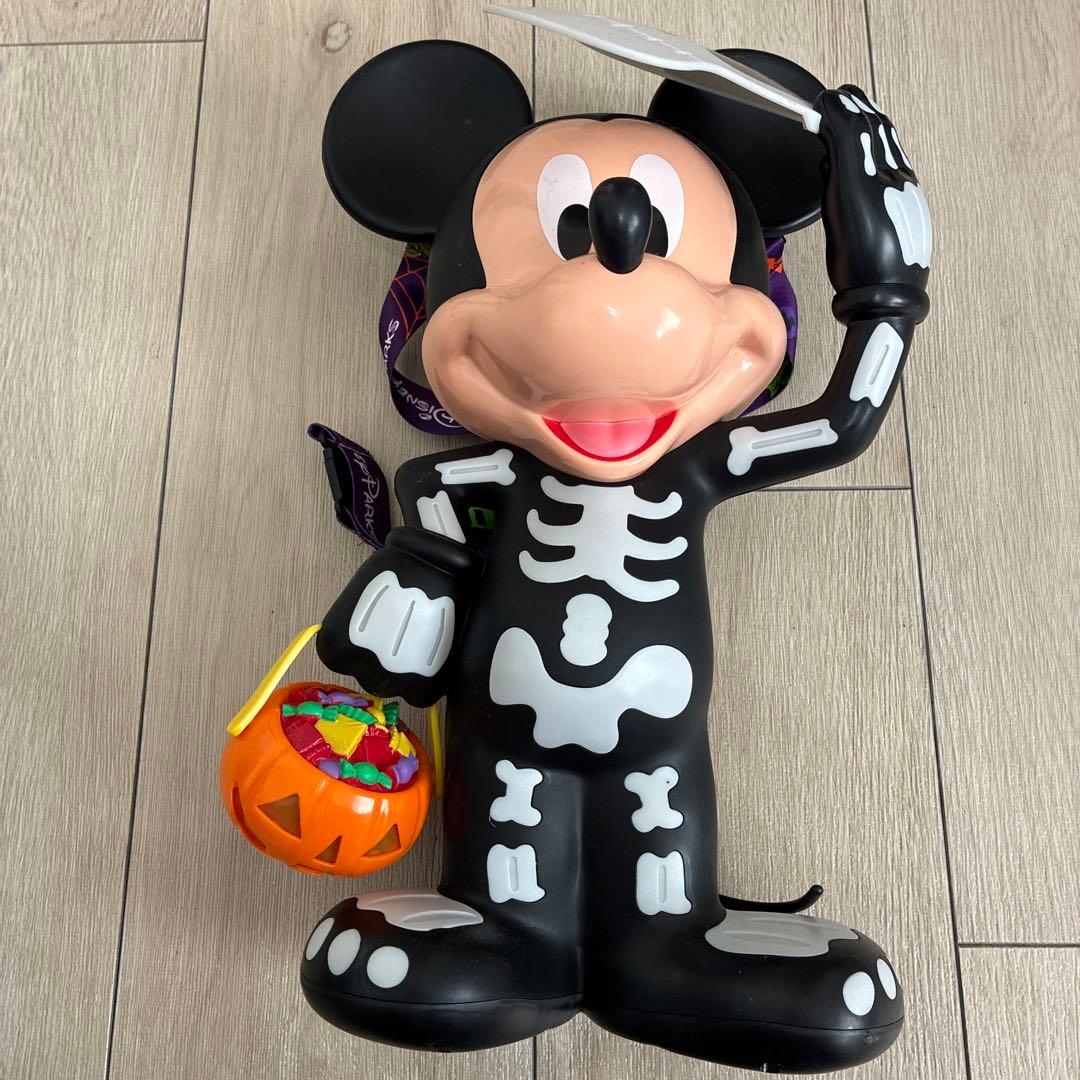 ミッキーマウス スケルトンスタイル ハロウィン ポップコーンバケット ミッキーマウス スケルトンスタイル ハロウィン ポップコーンバケット