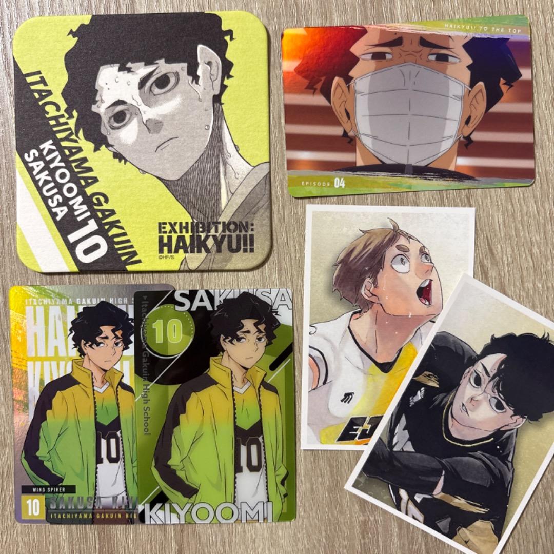 ハイキュー 思い出スナップフォトカード 佐久早聖臣 古森元也 アート