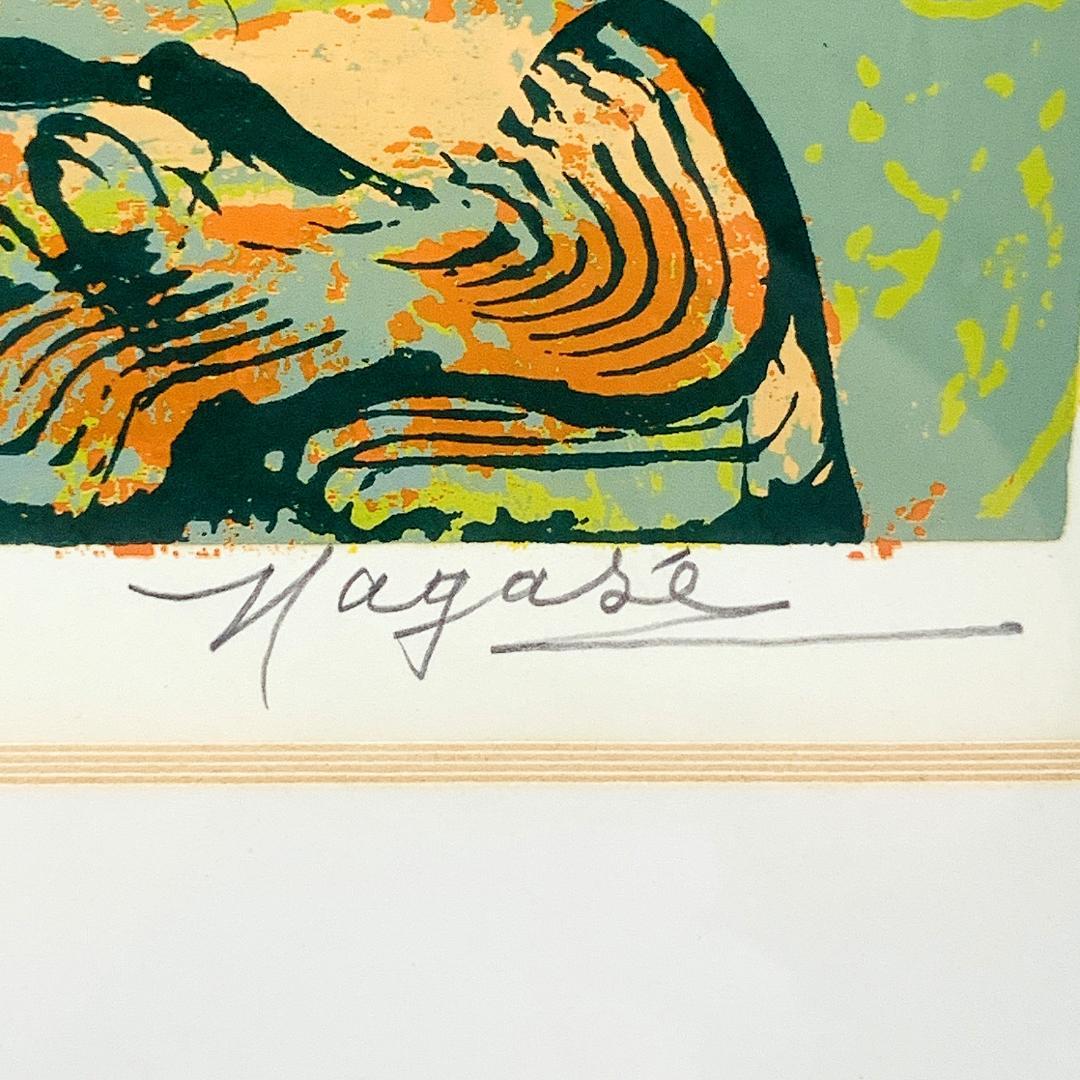 真作保証 永瀬義郎『装い』木版画 ED35/75 直筆サイン入 R8SC14 - メルカリ