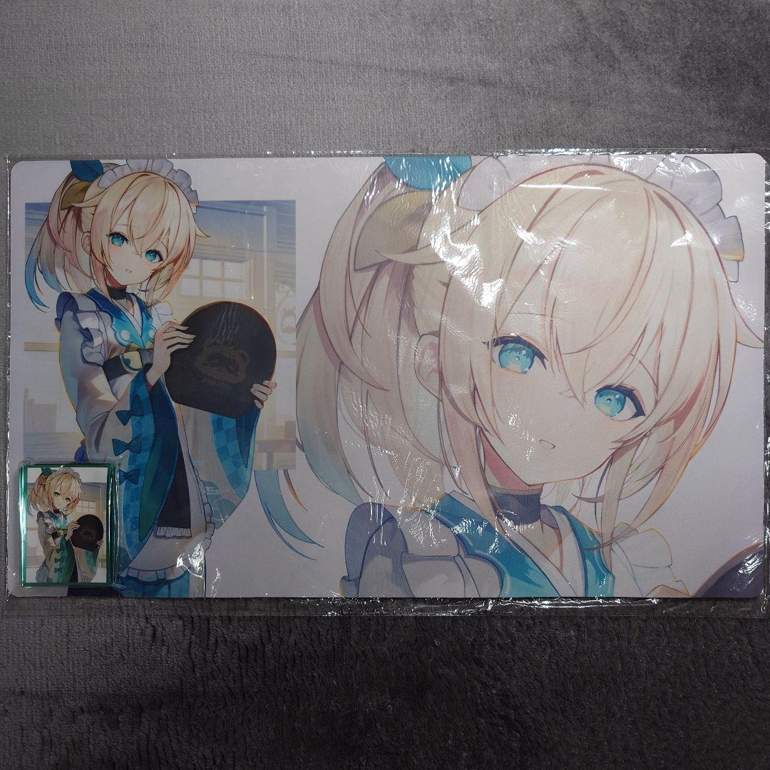 α1 ホロライブ ぽこべぇお盆&和服メイド 風真いろは スリーブ&プレイマット α1 ホロライブ 和服メイド&ぽこべぇお盆 🎏 風真いろは スリーブ&プレイ