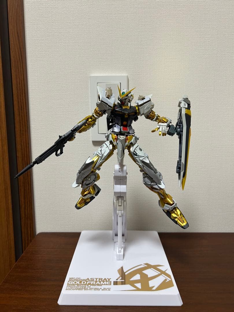 【値下げ】メタルビルド　アストレイ ゴールドフレーム