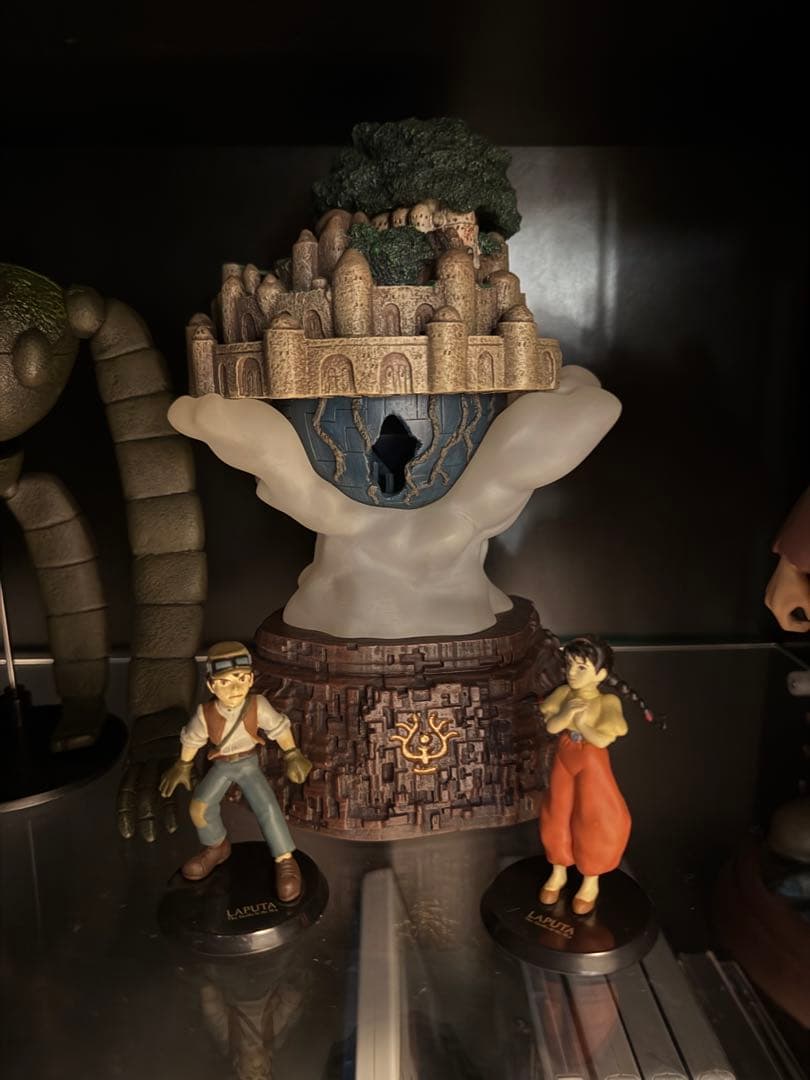 天空の城ラピュタ　ライトアップジオラマ 天空の城ラピュタ ライトアップジオラマ（ラピュタ城/0478） | す