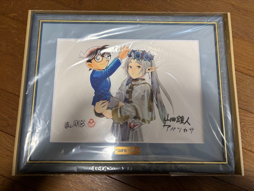 【tomo】『名探偵コナン』×『葬送のフリーレン』複製原画 （A4） A4サイズ】『名探偵コナン』×『葬送のフリーレン』複製原画｜Yahoo