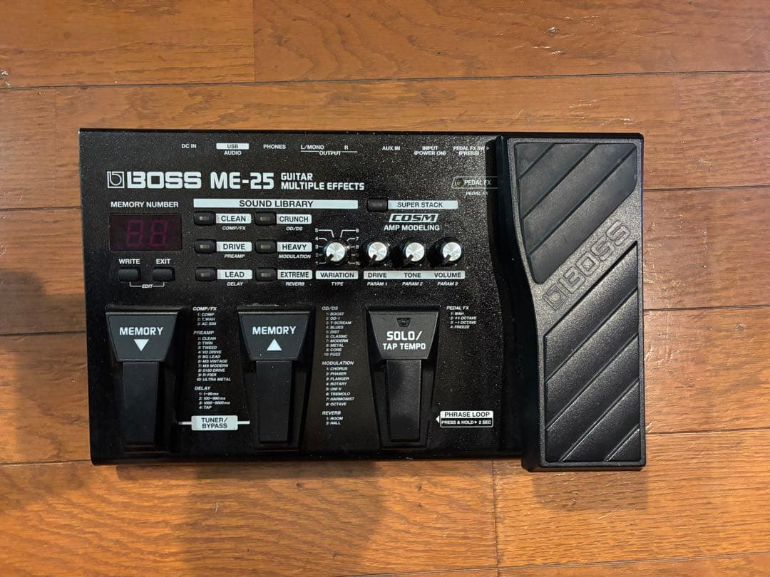 Saharaさん専用 BOSS ME-25 マルチエフェクター - ギターオンライン