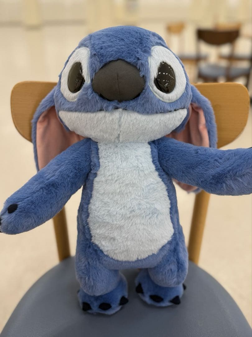 ディズニー スティッチ 実写 実寸大 等身大 イトーヨーカドー ぬいぐるみ