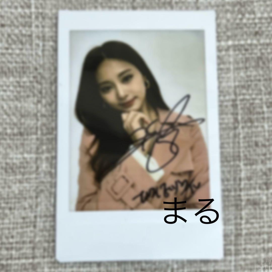 twice チェキ ツウィ 直筆サイン ポラロイド