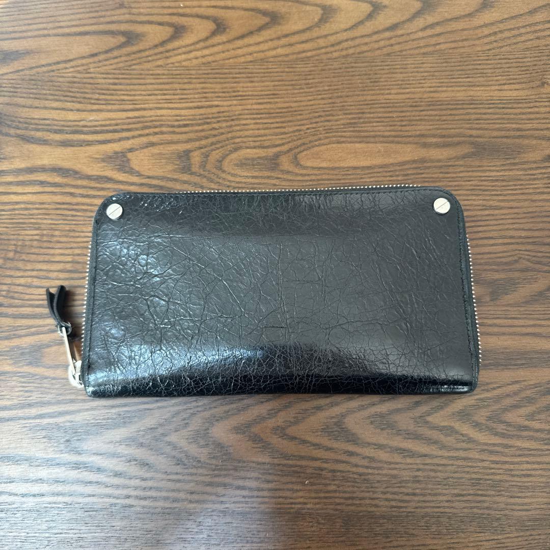 バレンシアガ BALENCIAGA クラシックラウンドファスナー長財布 BALENCIAGA（バレンシアガ） ラウンドファスナー長財布[小銭入れ有