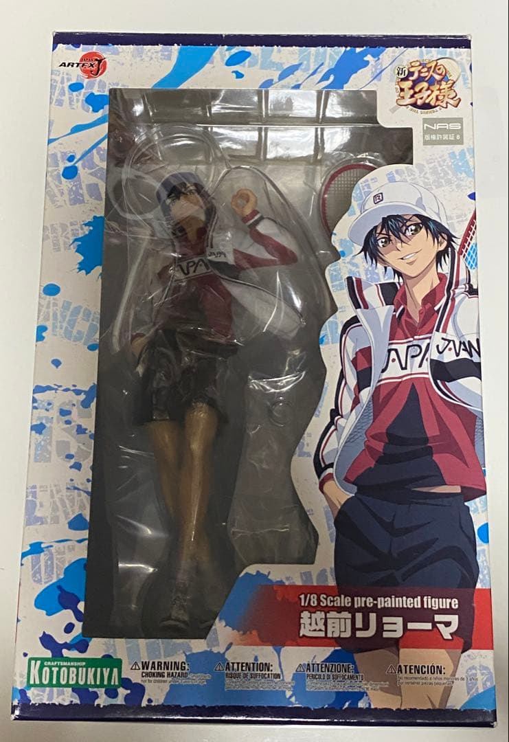 1/8スケールフィギュア　越前リョーマ コトブキヤ 新テニスの王子様