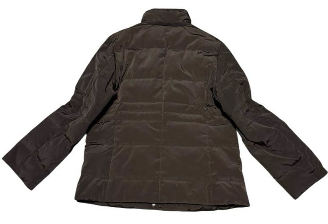 バーバリーロンドン ダウンジャケット 大きいサイズ 44 こげ茶色