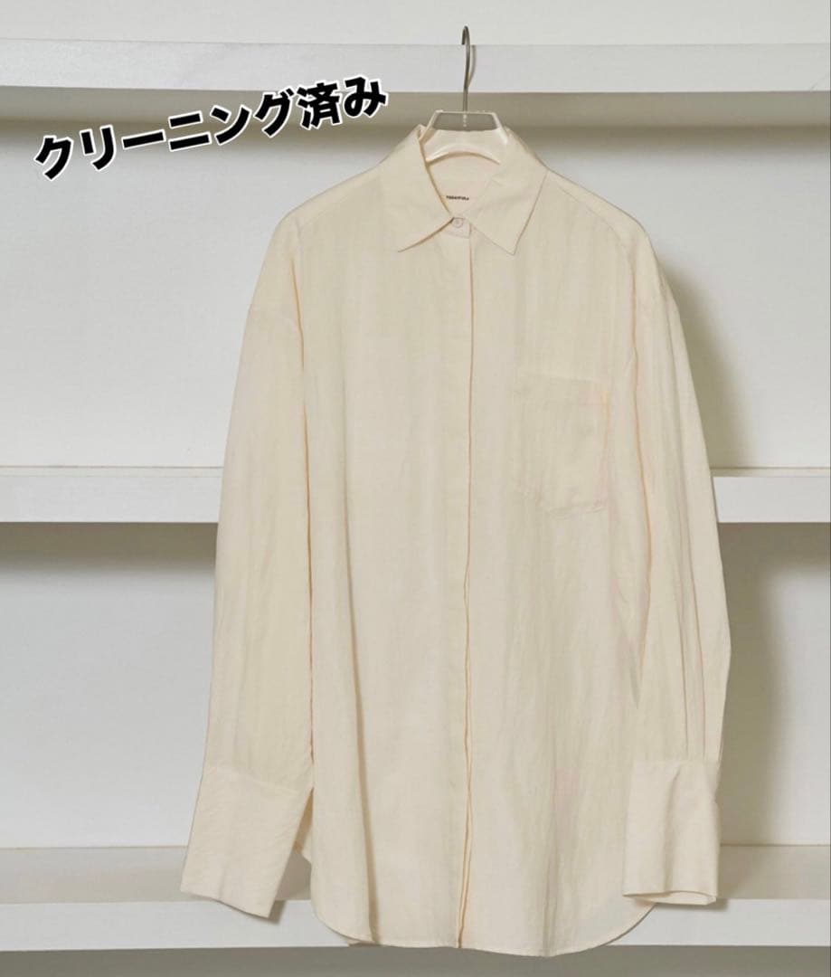 todayful シルキーポケットシャツSliky Pocket Shirts
