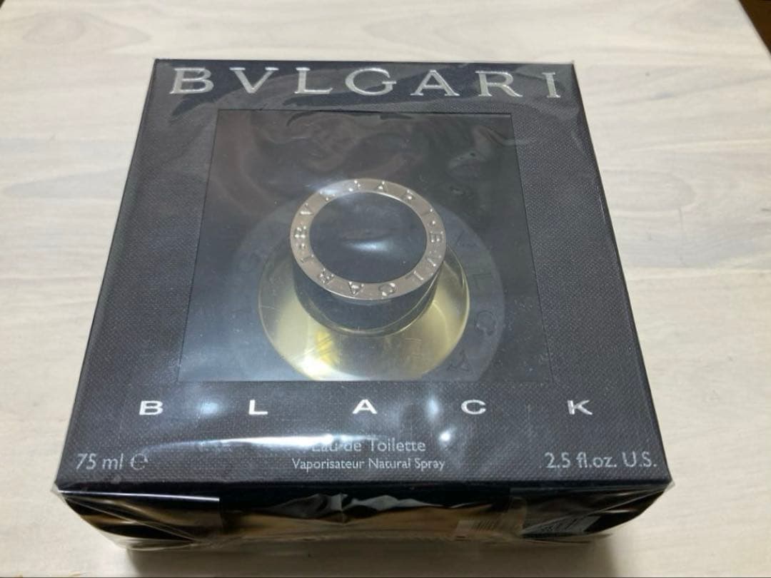 ブルガリ　ブラック　オーデトワレ　75ml スプレー　香水　新品未開封品