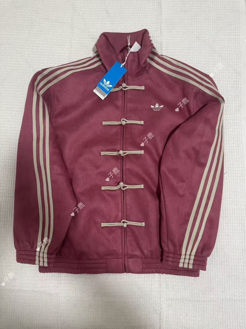 adidasアディダス 中国限定 蛇年トラックジャケットばら色 M
