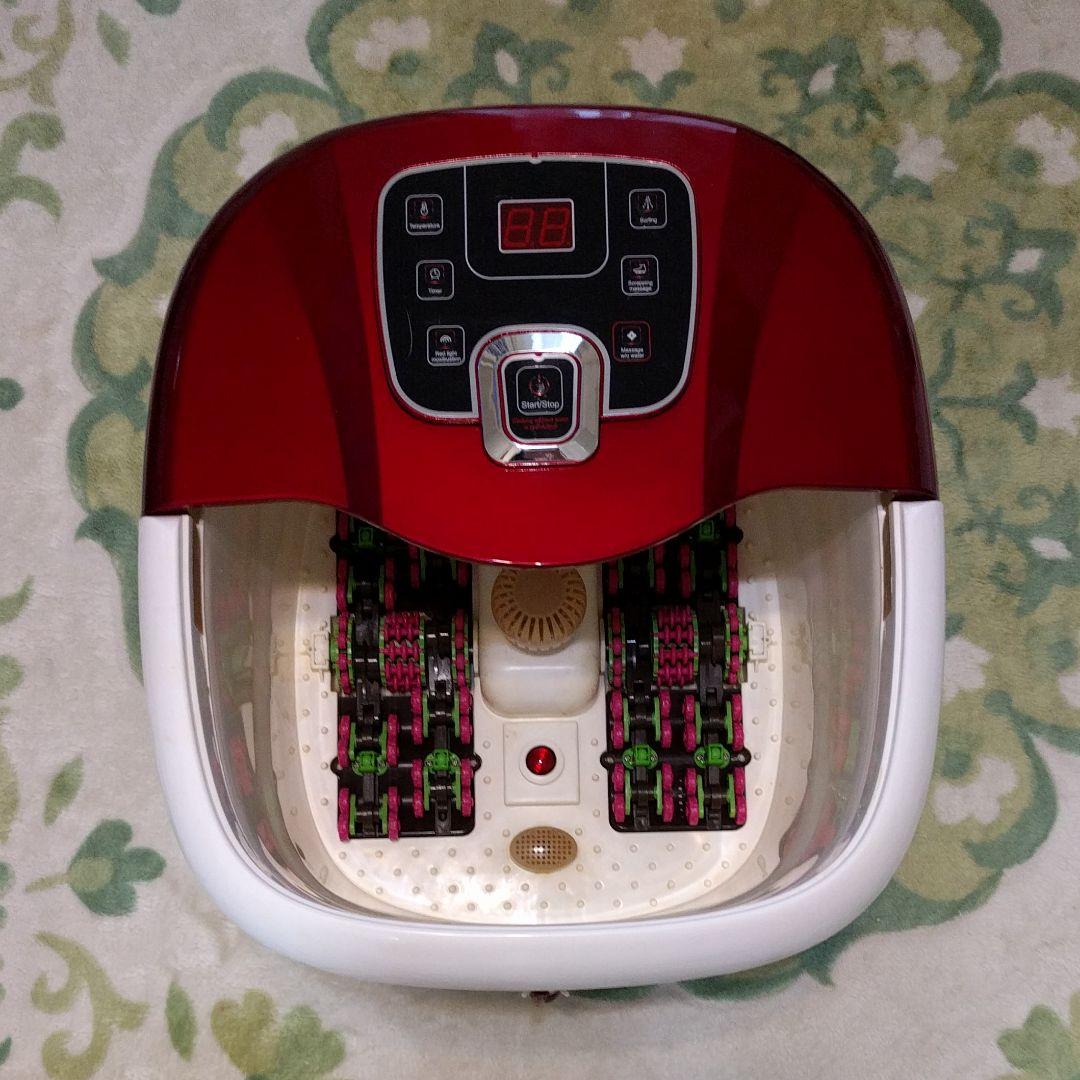 足裏マッサージャー付き足湯