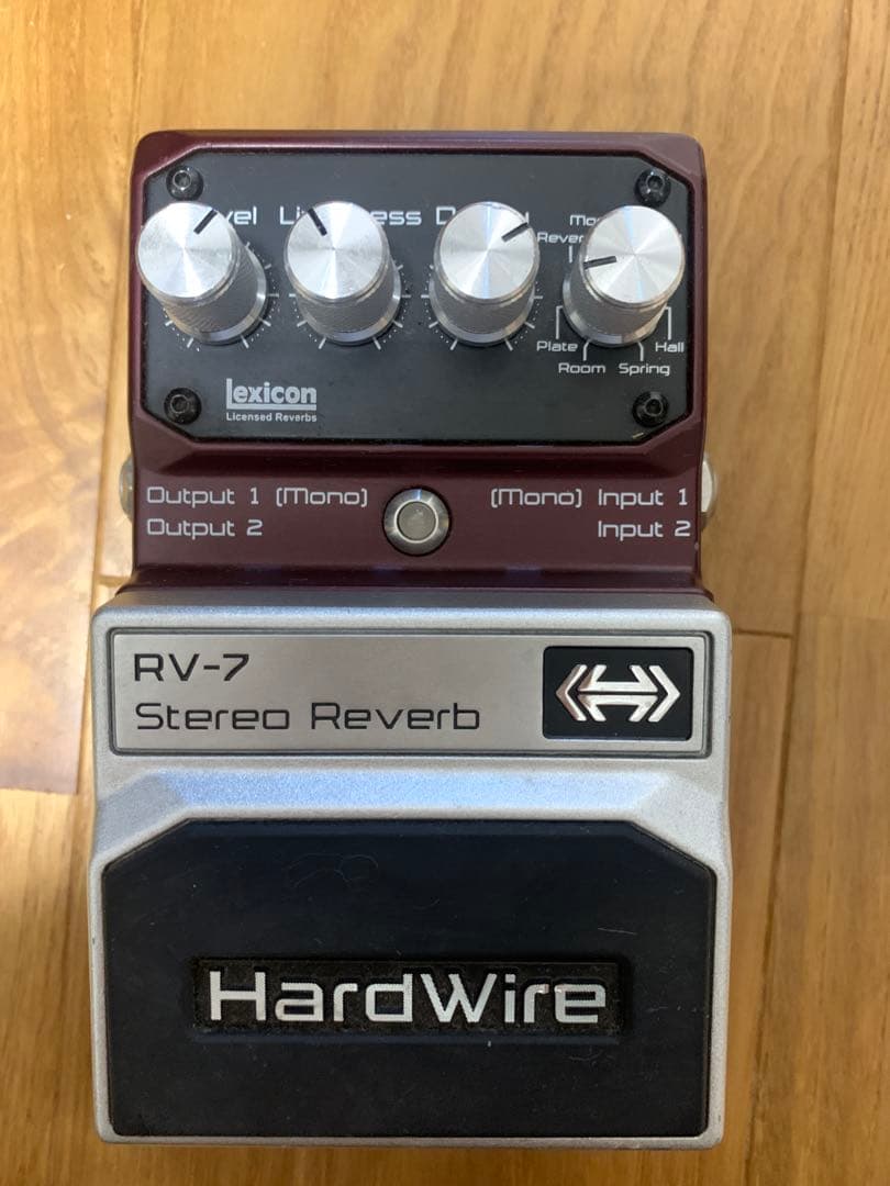 デジテック　HardWire RV-7 ステレオリバーブ
