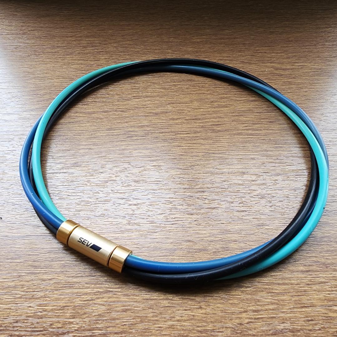 SEV ルーパー タイプ3G / 48cm　青/水色/黒　汚れ・色褪せ・べたつき