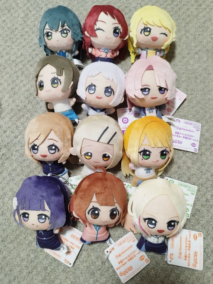 学園アイドルマスター ちびぐるみ 学園生活 12種コンプセット