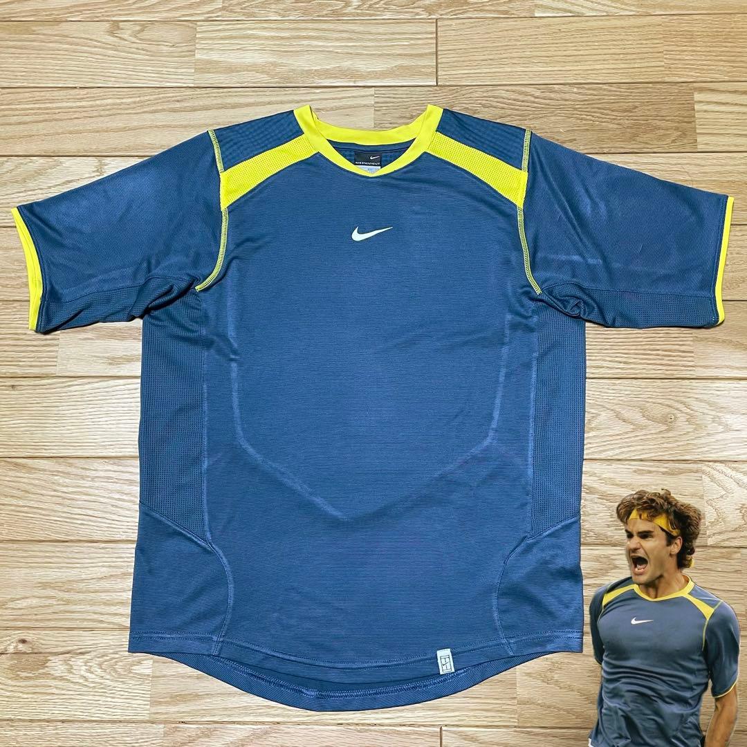 Nike ロジャー フェデラー 全米オープン 2005着用モデル フェデラーGS20勝プレイバック6〉地元の英雄アガシを下し、王者の風格