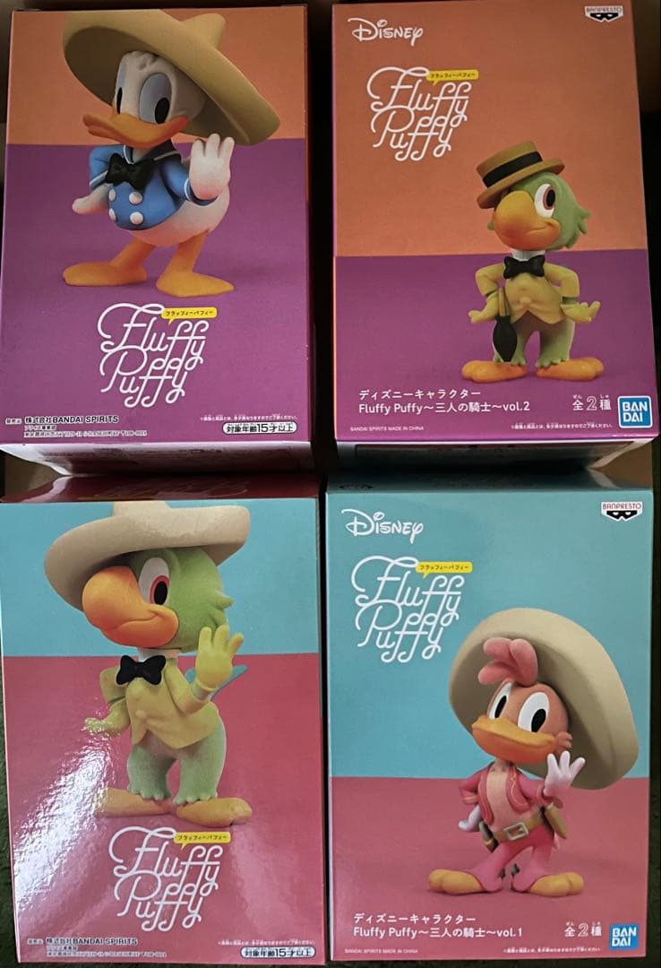 ディズニー Fluffy Puffy フィギュア 4体セット - メルカリ