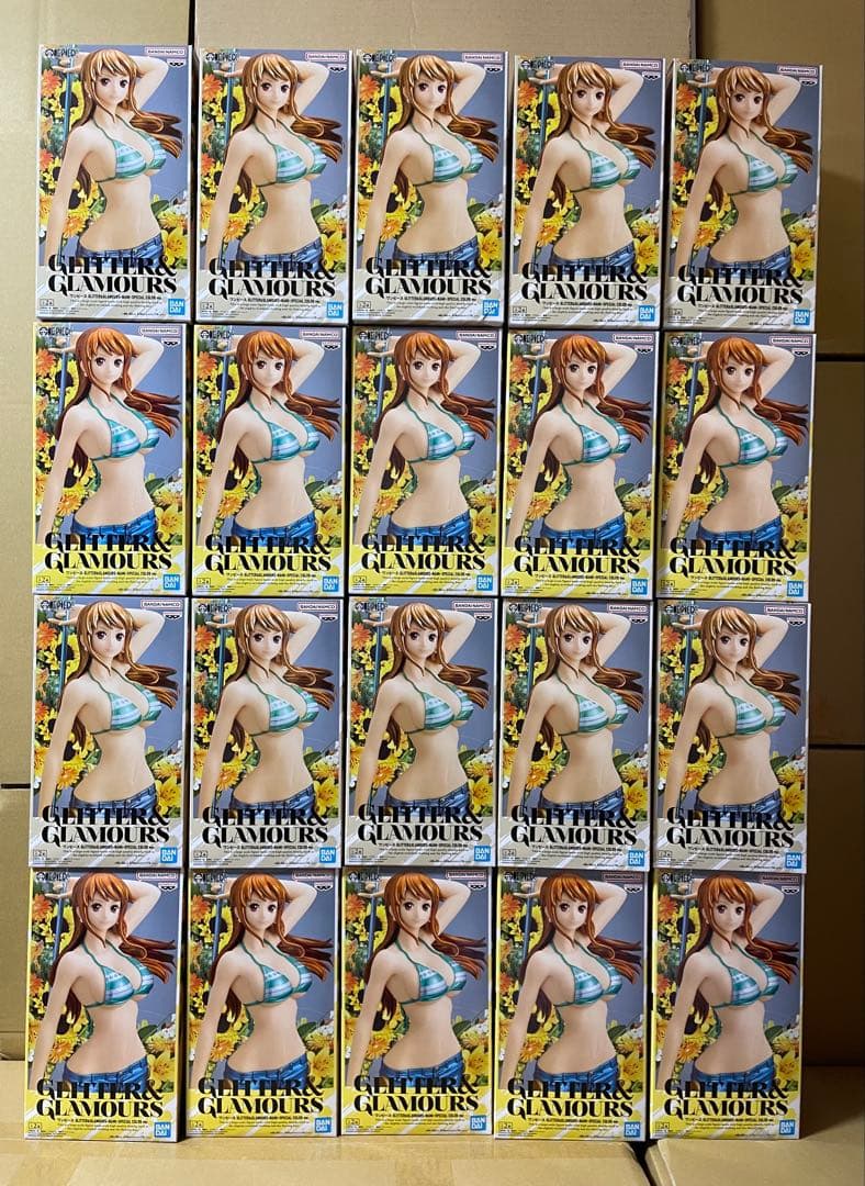 ワンピース　グリグラ フィギュア　ナミ　スペシャルカラーver. 20個セット