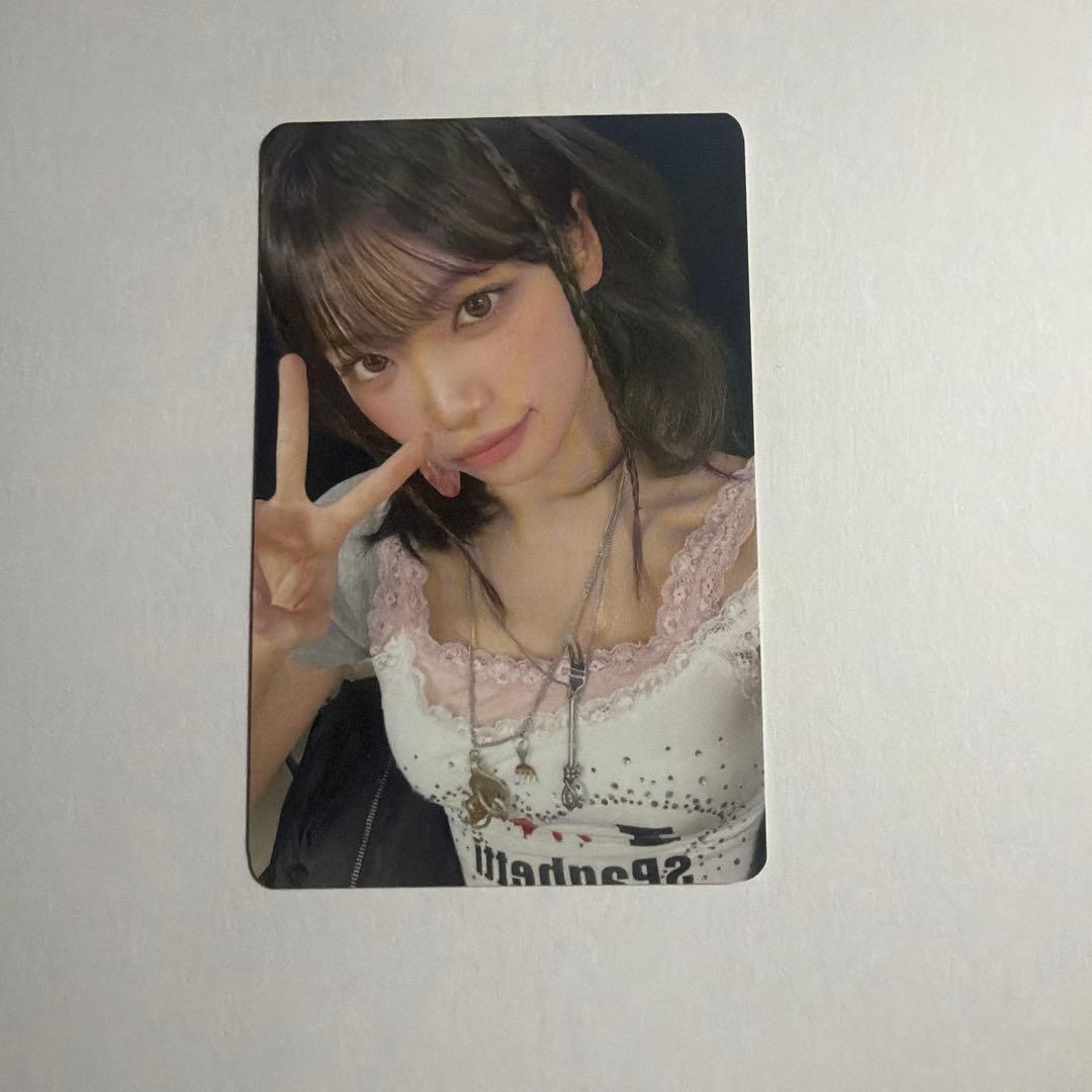 LESSERAFIM チェウォン お渡し会 トレカ　ファンレター　chaewon LESSERAFIM チェウォン お渡し会 トレカ ファンレター chaewon - メルカリ