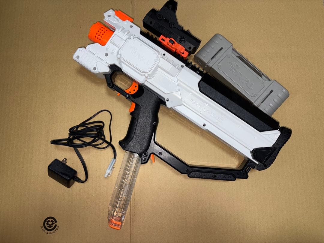 ナーフ　ライバルシリーズ　ヘラ　バッテリー・ドットサイト・マガジンセット ナーフ ライバルシリーズ ヘラ バッテリー・ドットサイト・マガジン