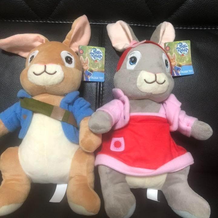ピーターラビット　ぬいぐるみペア　海外　新品タグ付き ピーターラビット あそんで！ピーター|【ぬいぐるみのセキグチ