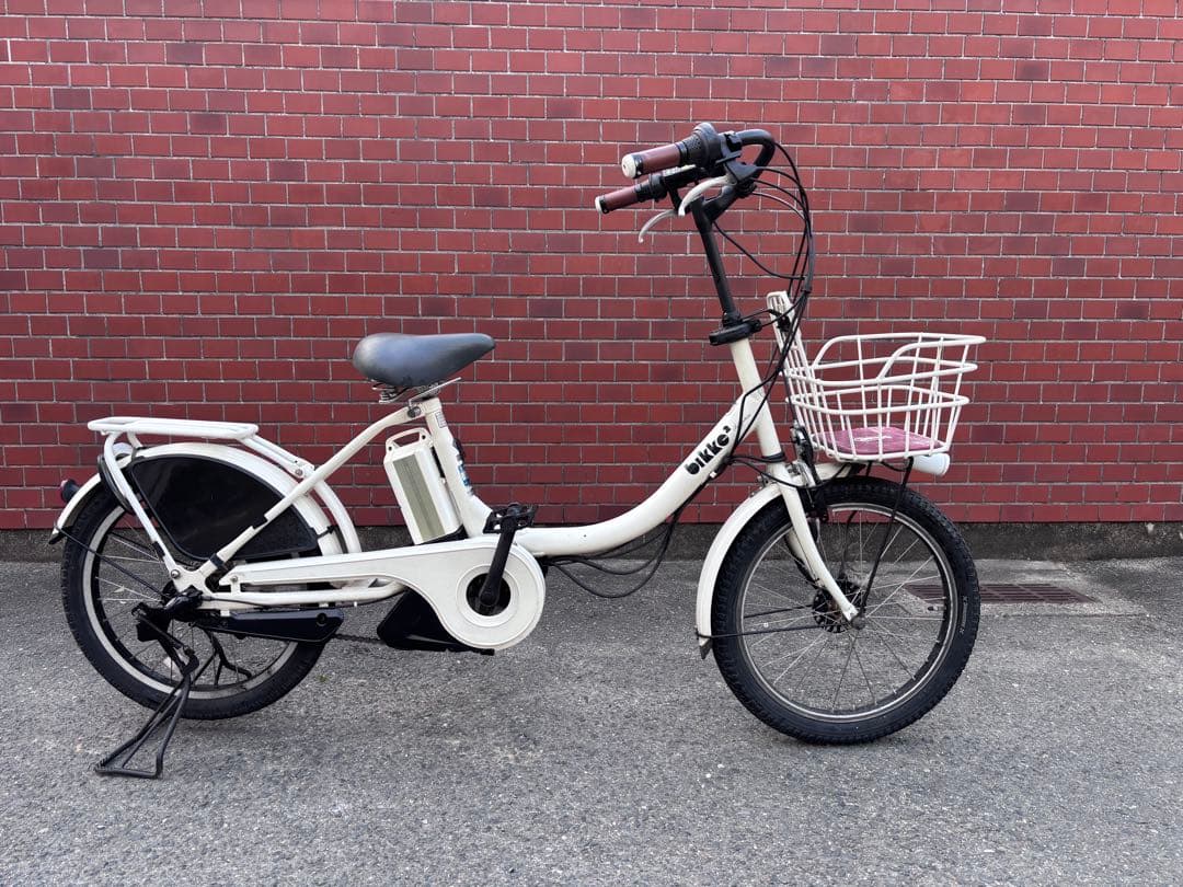 銀 BRIDGESTONE bikke 電動アシスト自転車 ホワイト ヨドバシ.com - ブリヂストン BRIDGESTONE 前24/後20型 電動アシスト
