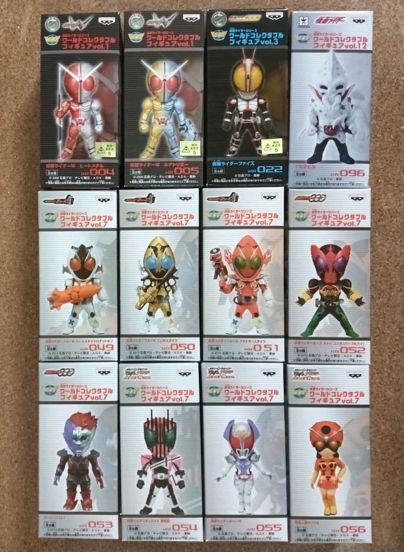 仮面ライダー コレクタブルフィギュア 12種まとめ売り※ - メルカリ