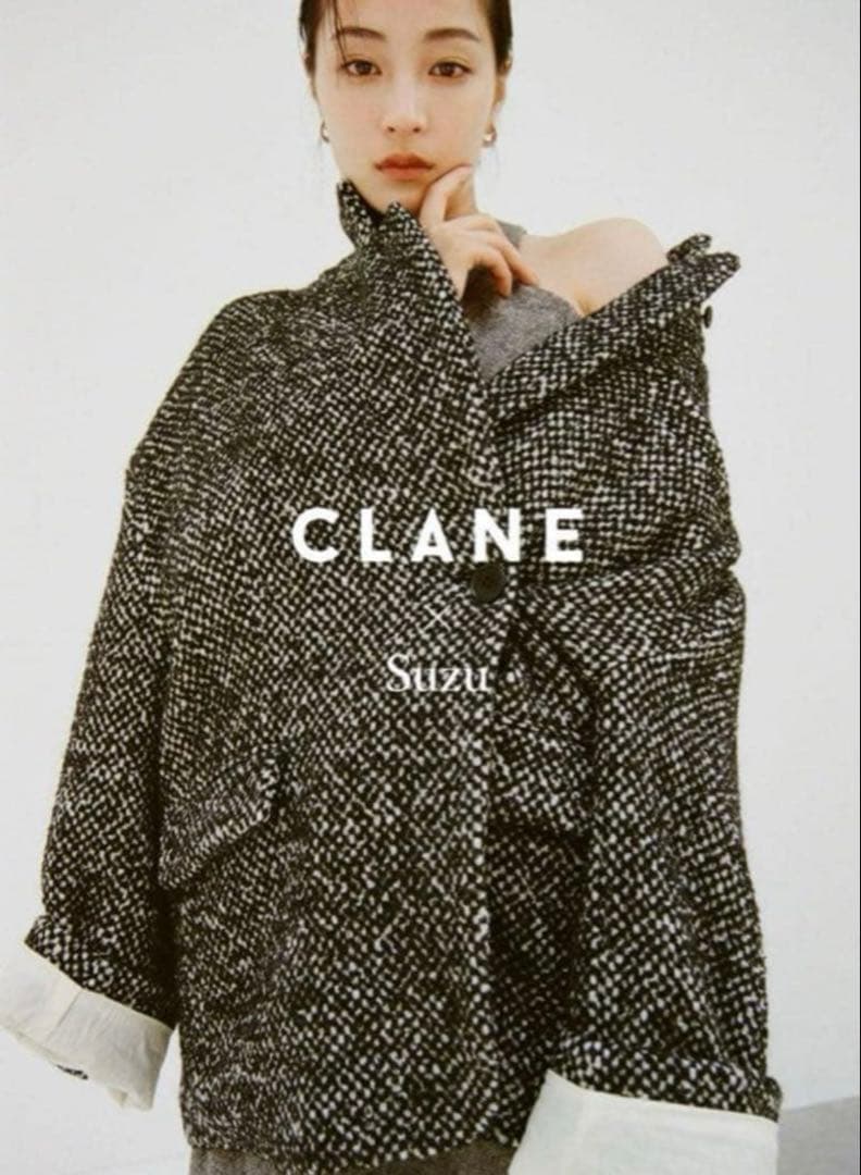 CLANE /広瀬すずコラボ/ MIX COLOR OVER COAT
