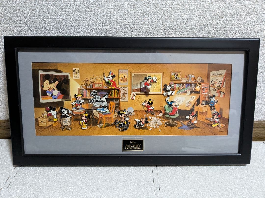【ディズニー】ミッキー90周年　額入り　日本300個限定品