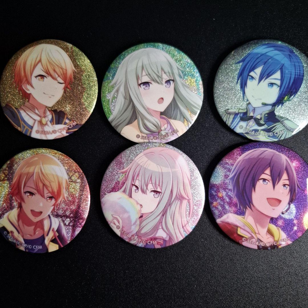 プロセカ 天馬司 草薙寧々 KAITO グリッター缶バッジ - メルカリ