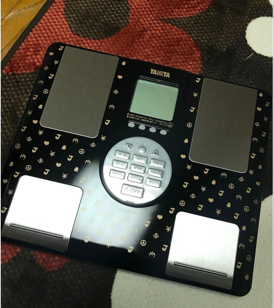 JOJO ジョジョ 限定 3部ダイヤモンドは砕けない 体重計 音声体組成計 BC-203 ジョジョの奇妙な冒険 スターダストクルセイダー