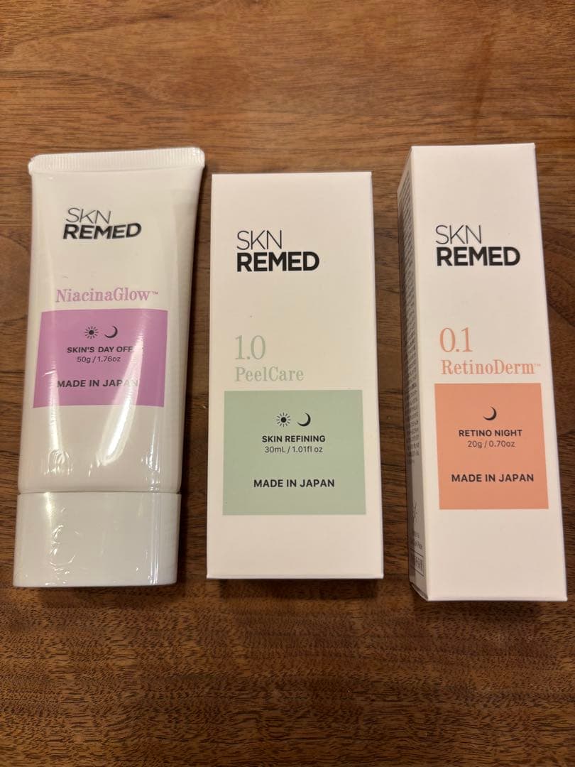 SKN REMED 3点スキンケアセット