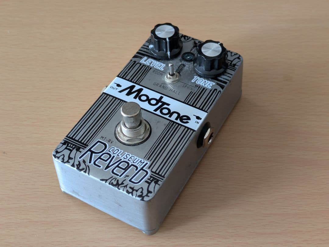 【動作確認済】ModTone Coliseum Reverb エフェクター