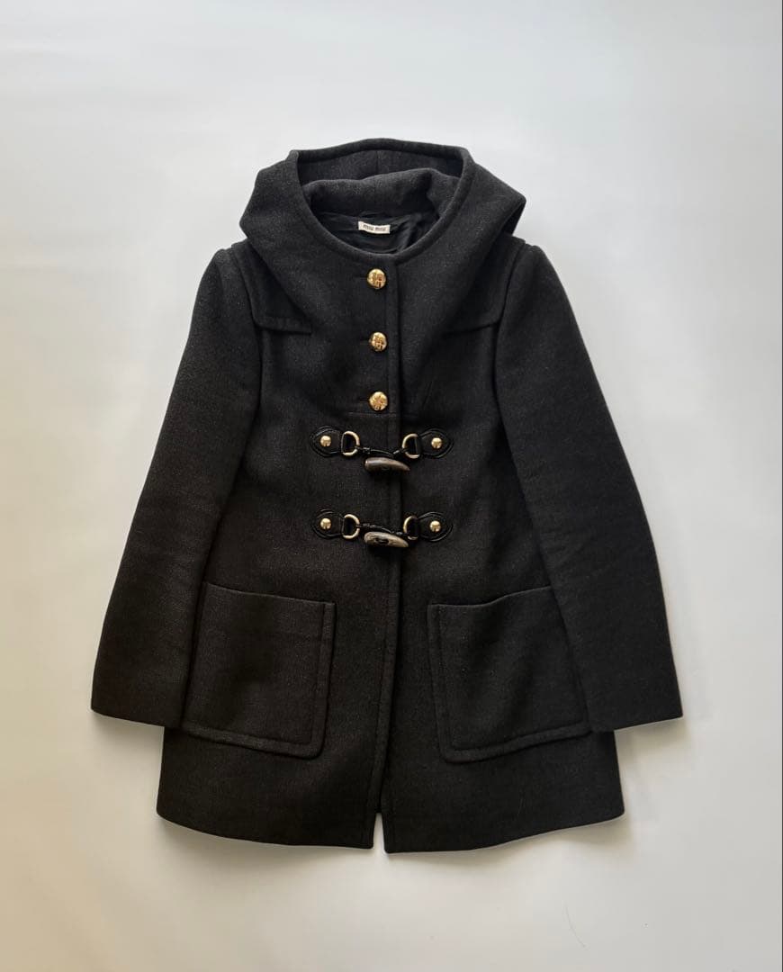 ジャケット・アウター Miu Miu Wool Hooded Coats